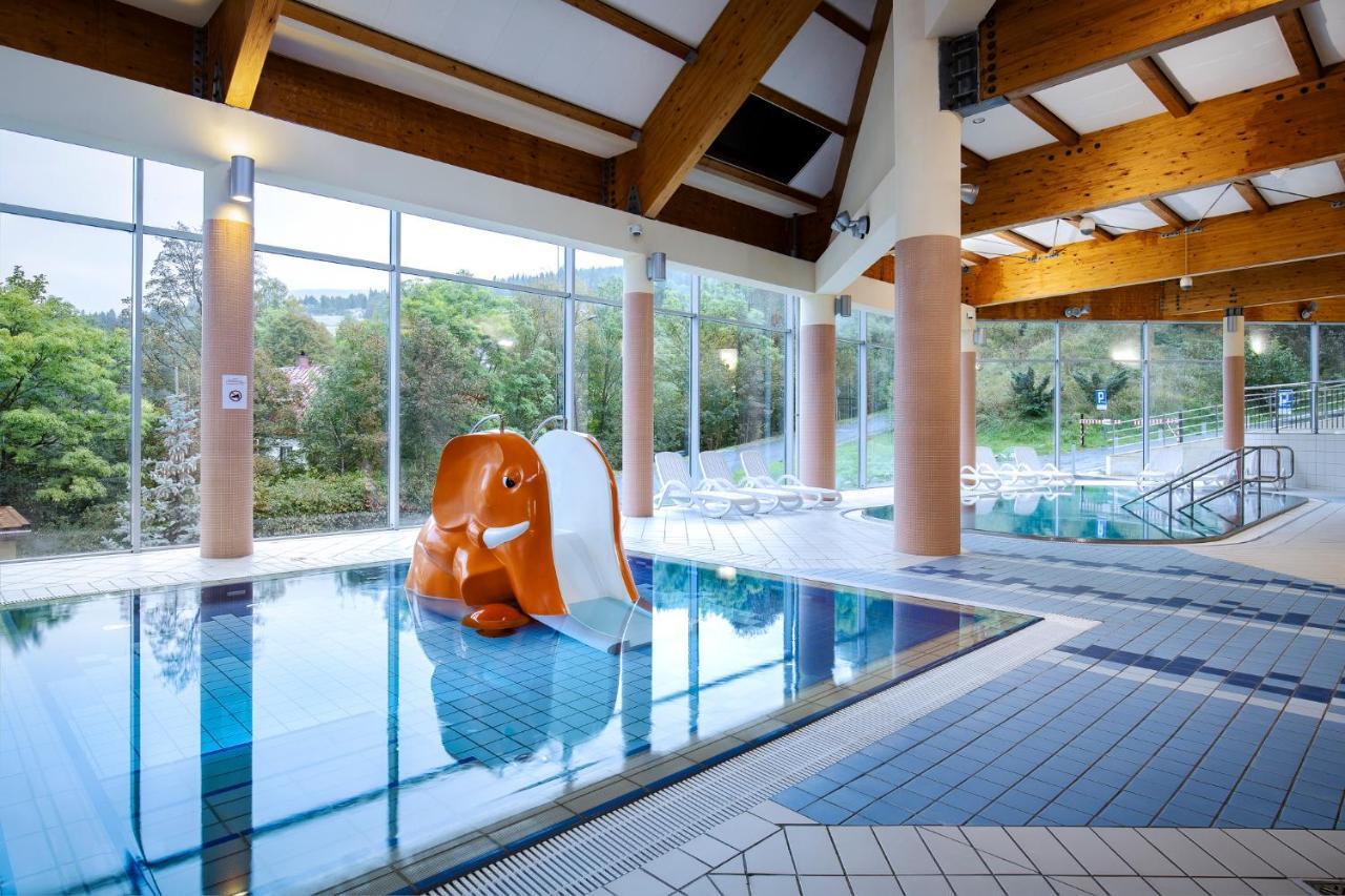 Świeradów-Zdrój Interferie Aquapark Sport Hotel Malachit מראה חיצוני תמונה