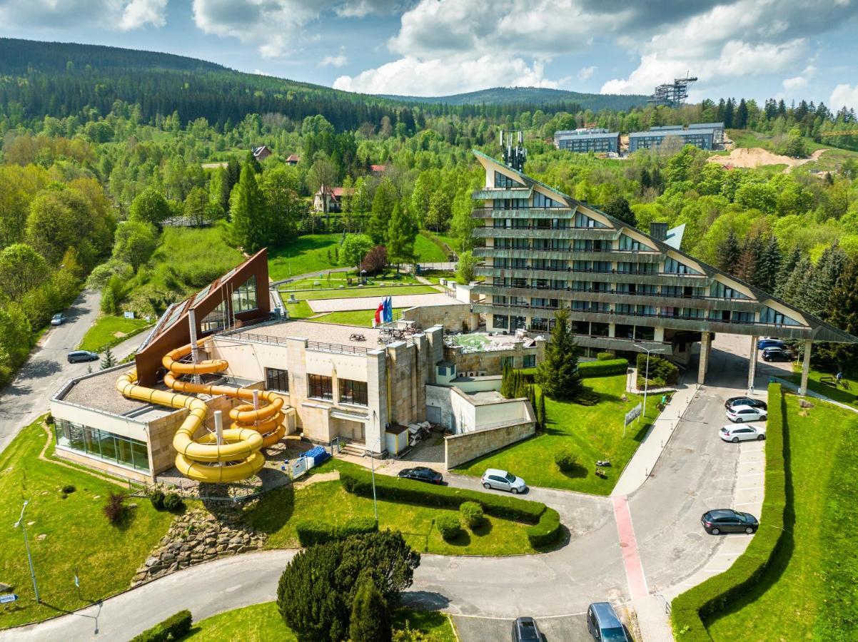 Świeradów-Zdrój Interferie Aquapark Sport Hotel Malachit מראה חיצוני תמונה